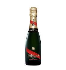 mumm champagne 375ml. gratefully gifted Christchurch new zealand 